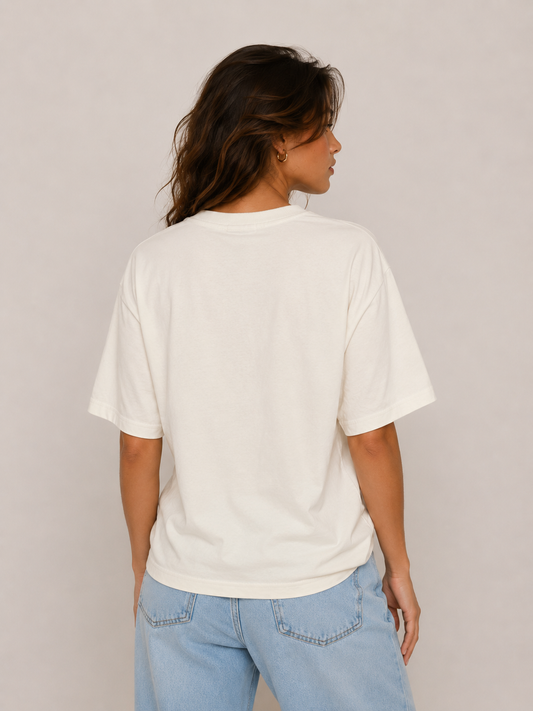 SANTA MONICA CROP TEE