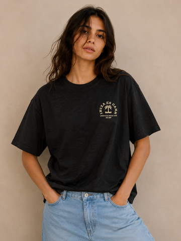 IBIZA SOCIAL CROP TEE