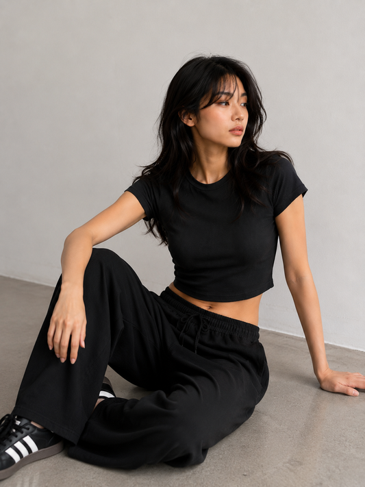ZARA CROP TEE