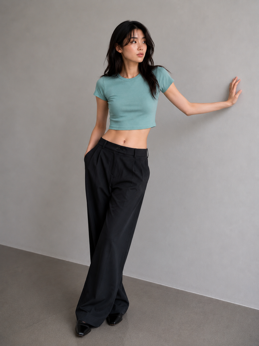 ZARA CROP TEE
