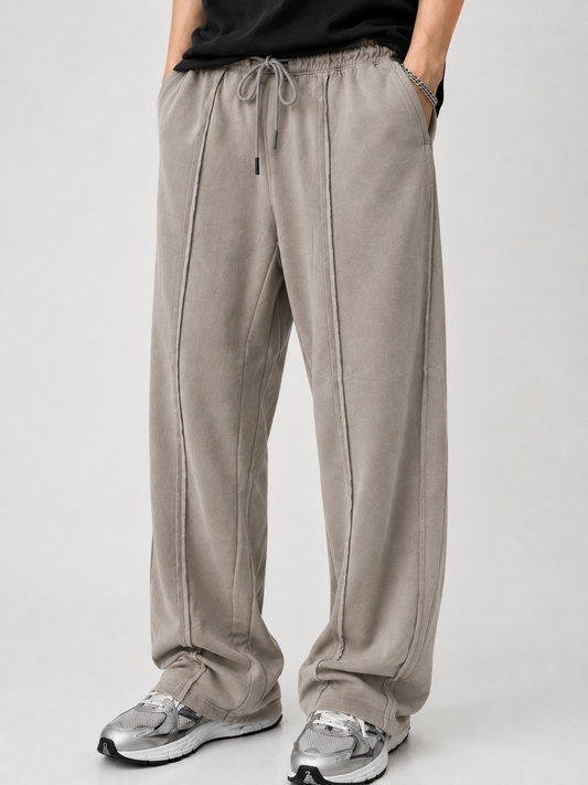 STWD Rough Edge Trouser - Beige