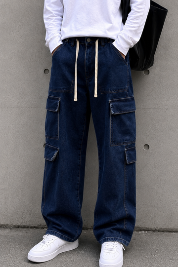 RECERVED DENIM CARGO