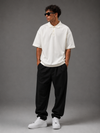 Bershka Crop Polo (White)