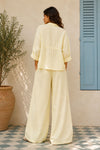 BLUSH BREEZE Co-OrD SET (Butter yellow)