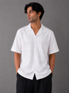 ZARA BOXY FIT SHIRT (WHITE)