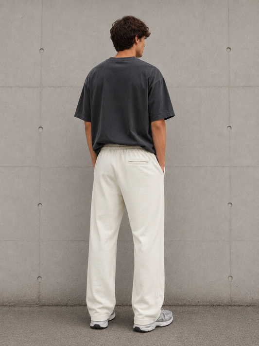 ZARA BAGGY TROUSER BEIGE