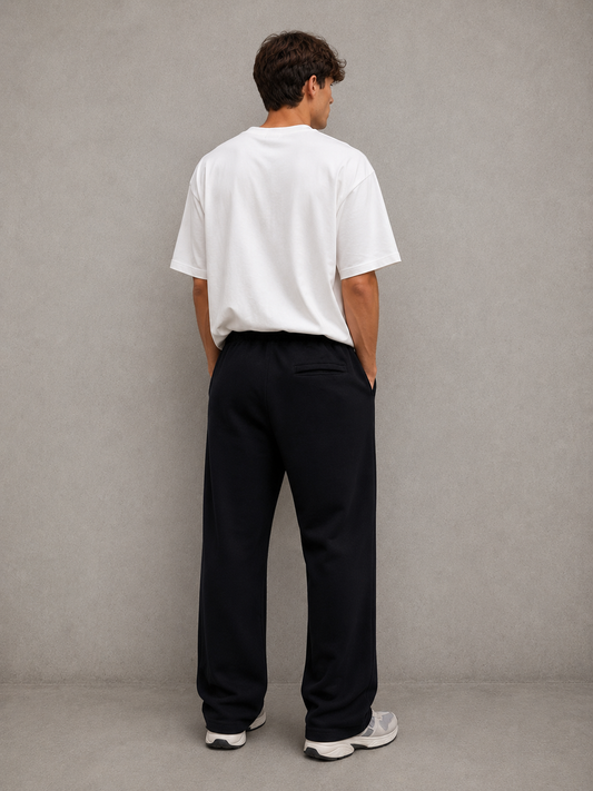 ZARA BAGGY TROUSER BLACK