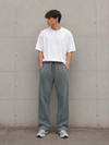 ZARA BAGGY  TROUSER (STONE OLIVE)
