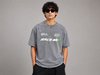 VELOCITY RACE OVERSIZED TEE (GRAY)