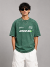 VELOCITY  RACE OVERSIZED TEE (GREEN)