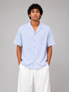 Irish Linen Shirt (Ice Blue)