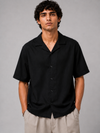 Irish Linen Shirt (Black)
