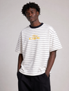 Monochrome Stripe Drop Tee,
