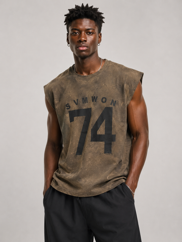 Visionary Washed Muscle Tank