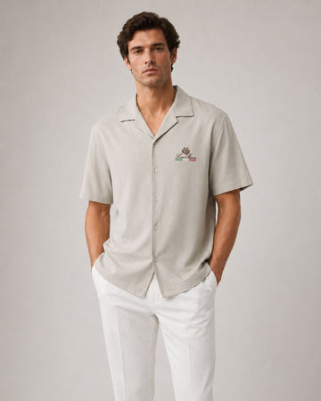 Loro Piana  Camp Shirt (Mint)